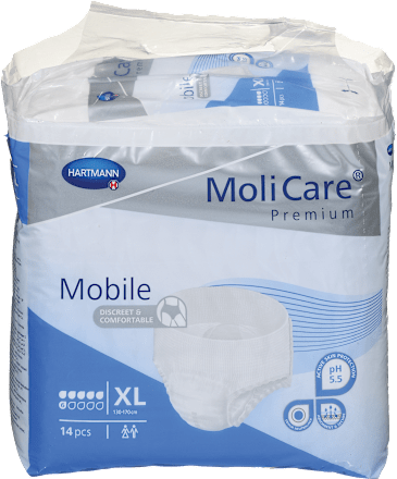 Mobilne neprepustne hlačke Premium Mobile 6, velikost XL HARTMANN MoliCare