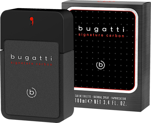 Pánska toaletná voda Signature Carbon bugatti