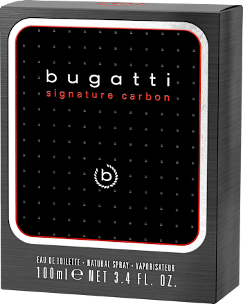 Pánska toaletná voda Signature Carbon bugatti
