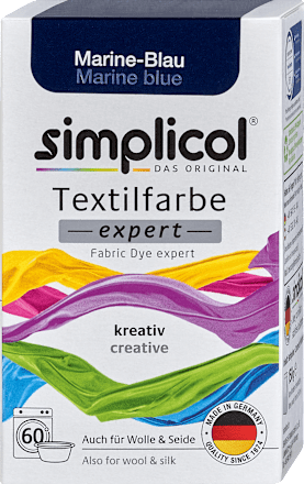 Textilfarbe expert Marine Blau Simplicol