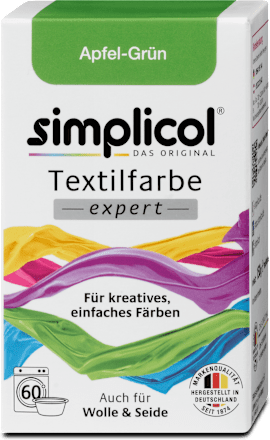 Textilfarbe expert Apfel-Grün Simplicol