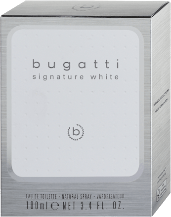 signature white edt - muški bugatti