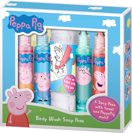 Kinder Badezusatz Peppa Pig Seifenstifte 5tlg Peppa Pig