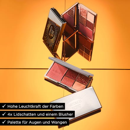 Lidschatten & Rouge Palette Illusion 4 Illusionista ARTDECO