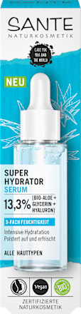 Serum Super Hydrator mit natürlicher Hyaluronsäure SANTE NATURKOSMETIK