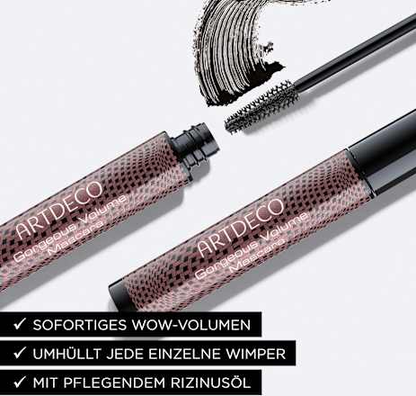 Gorgeous Volume maskara - 1 Deep Black ARTDECO