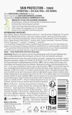 Toner Skin Protection Santé naturally.
