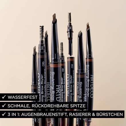 Augenbrauenstift Sculping Brow Styler 05 Ash ARTDECO