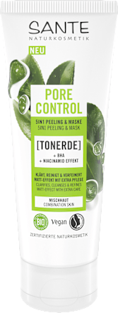 Peeling Pore Control Tonerde Santé naturally.