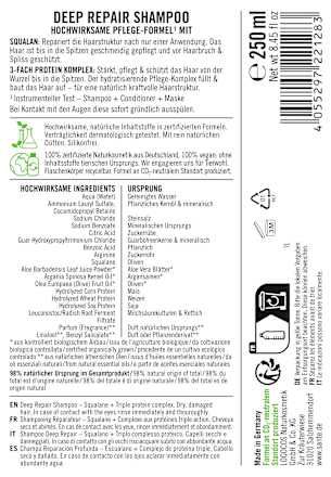 Deep Repair Shampoo Santé naturally.