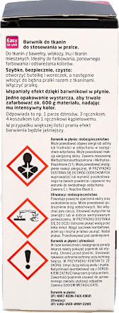 Barwnik do tkanin czarny Simplicol