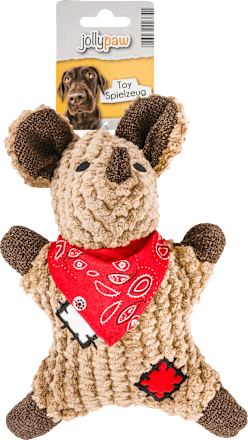 Hundespielzeug Maus mit Flicken JollyPaw