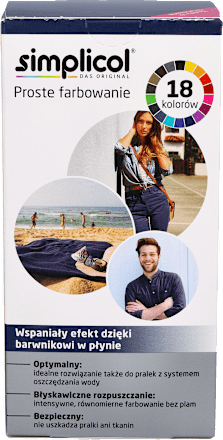 Barwnik do tkanin niebieski Simplicol