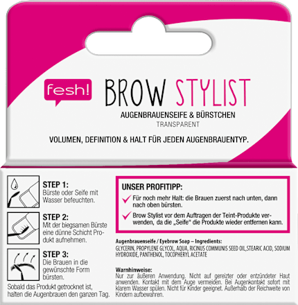 Brow Stylist Augenbrauenseife fesh!