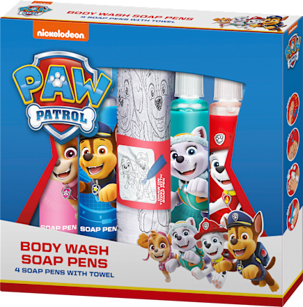 Badeseifen Stifte + Handtuch 5tlg. Paw Patrol