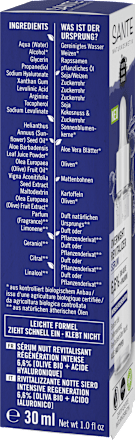 Serum Overnight Revitalizer Intensive Regeneration Santé naturally.