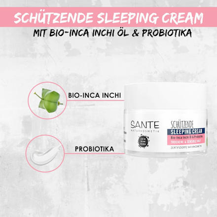 Nachtcreme Bio-Inca Inchi-Öl & Probiotika  Santé naturally.