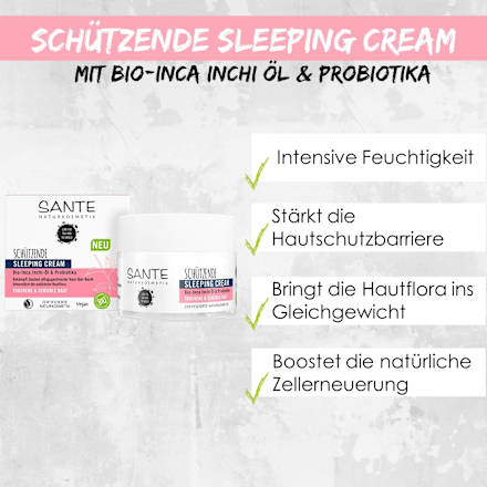 Nachtcreme Bio-Inca Inchi-Öl & Probiotika  Santé naturally.