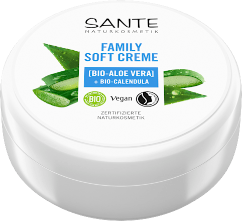 Pflegecreme Soft Family Bio-Calendula & Bio-Aloe Vera Santé naturally.