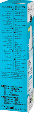 Serum Super Hydrator mit natürlicher Hyaluronsäure SANTE NATURKOSMETIK