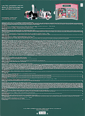 Adventskalender 2024 Christmas Beauty Moments ARTDECO