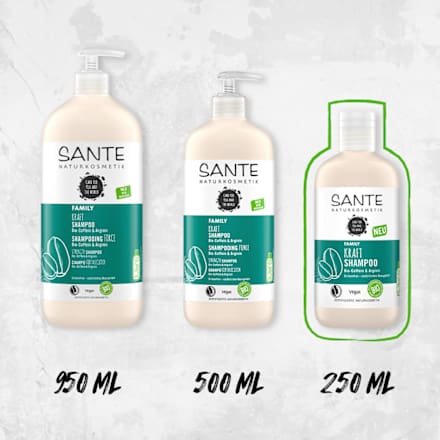 Family Kraft Shampoo Bio Koffein und Arginin SANTE NATURKOSMETIK