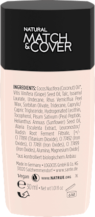 Foundation Radiant Care 03 Neutral Linen Santé naturally.