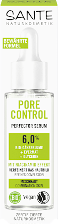 Serum Skin Perfector Pore Control  Bio-Gänseblume SANTE NATURKOSMETIK
