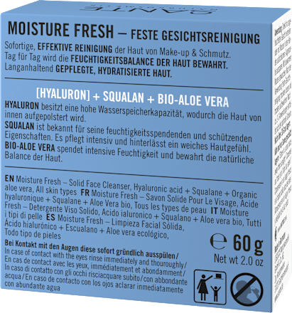 Feste Gesichtsreinigung Moisture Fresh SANTE NATURKOSMETIK