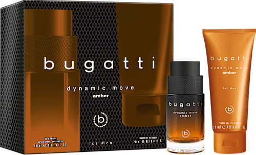 Set cadou Dynamic Move amber bugatti