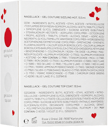 Nagellackset Gel Couture Strong Woman, 2tlg  essie