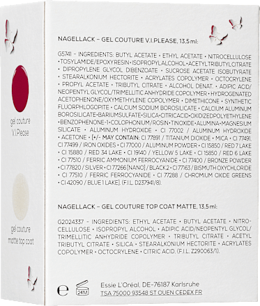 Nagellackset Gel Couture Best Friend, 2tlg essie