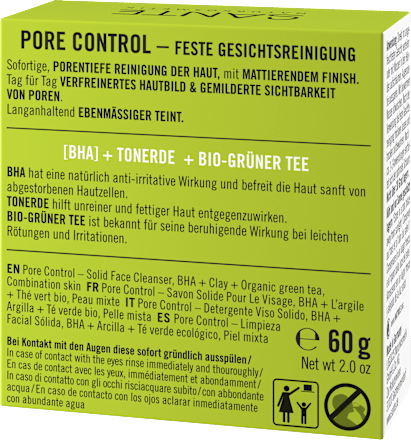 Feste Gesichtsreinigung Pore Control  Santé naturally.