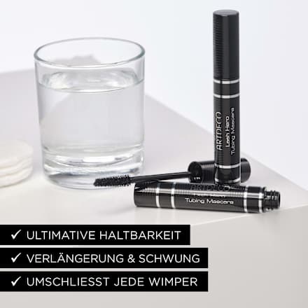 Lash Hero Tubing maskara - 1 Deep Black  ARTDECO