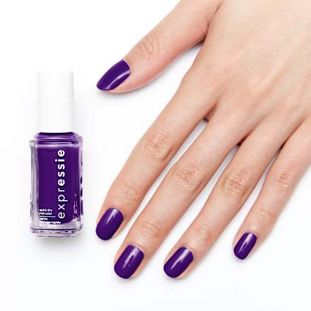 Nagellackset Bonbon Expressie Thumb Surfing Pink 412, 10 ml & No Time To Pause Lila 414, 10 ml essie