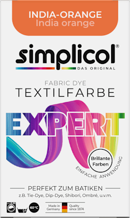 Textilfarbe expert India- Orange Simplicol