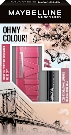 Geschenkset Lippenstift Oh My Colour 2tlg MAYBELLINE NEW YORK