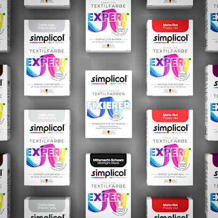 Farbfixierer für Textilfarbe expert  Simplicol