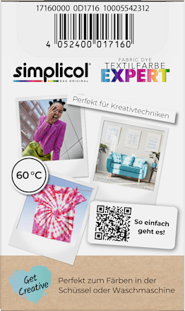 Textilfarbe expert Nuss- Braun Simplicol