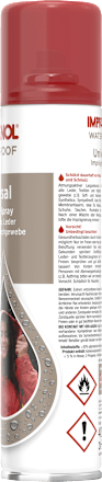 Imprägnierspray Universal für Textilien, Leder und Hightechgewebe Imprägnol
