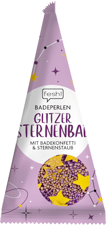 Badezusatz, Glitzer Sternenbad mit Badekonfetti & Sternenstaub fesh!