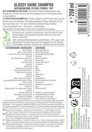 Шампоан за коса Glossy Shine Santé naturally.