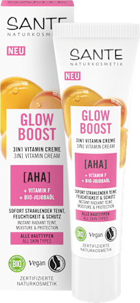 Gesichtscreme Glow Boost 3in1 AHA & Vitamin F Santé