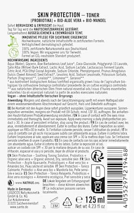 Toner Skin Protection Santé naturally.