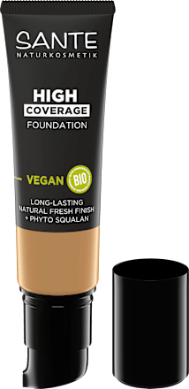 Foundation High Coverage 04 cool beige SANTE NATURKOSMETIK