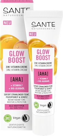 Gesichtscreme 3in1 Glow Boost SANTE NATURKOSMETIK