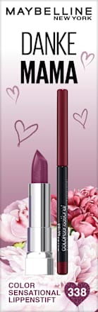 Lippenstiftset Color Sensational 338 & Color Sensational Lipliner 110 MAYBELLINE NEW YORK