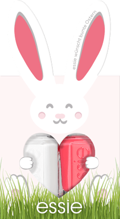 Nagellack 2er-Set Ostern - Nr. 1 blanc, Nr. 73 cute as a button essie