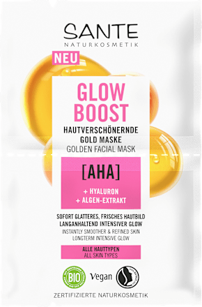 Gesichtsmaske Glow Boost Hautverschönernd Santé