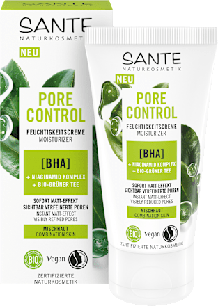 Feuchtigkeitscreme Pore Control SANTE NATURKOSMETIK